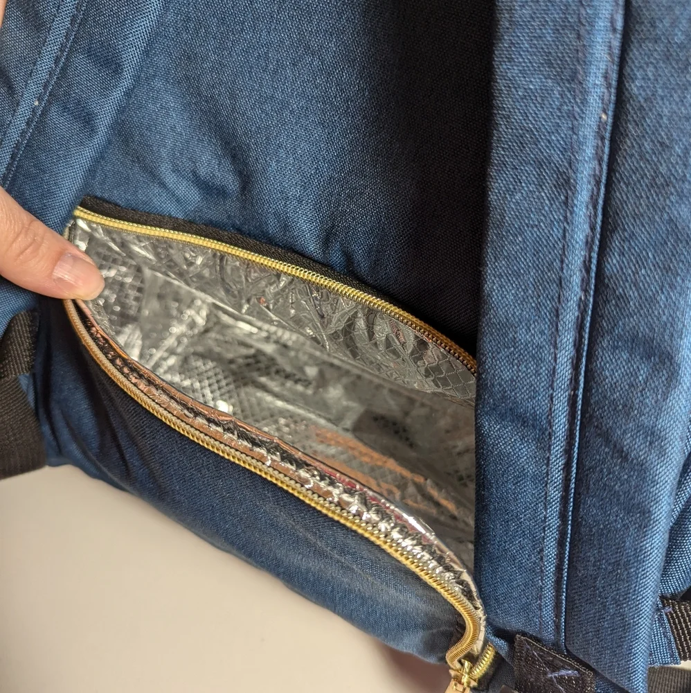 AFBP Blue Diaper Bag Backpack